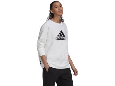ADIDAS Damen Sweatshirt W FI BOS CREW Silber