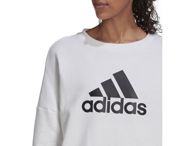 ADIDAS Damen Sweatshirt W FI BOS CREW Silber