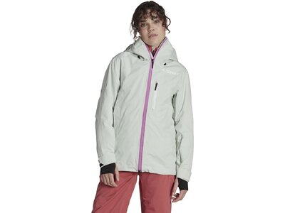 ADIDAS Damen Funktionsjacke W Rsort 3in1 J Silber