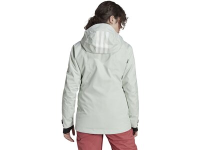 ADIDAS Damen Funktionsjacke W Rsort 3in1 J Silber