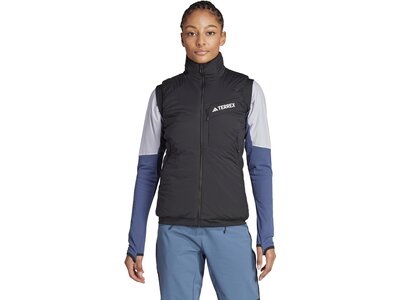 ADIDAS Damen Weste W TRK STR PRI V Schwarz