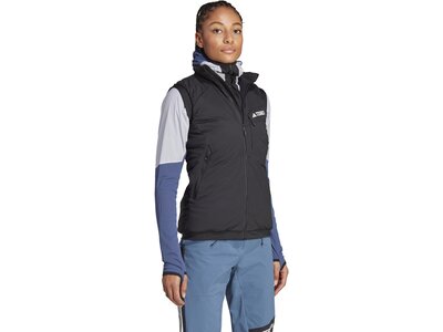 ADIDAS Damen Weste W TRK STR PRI V Schwarz