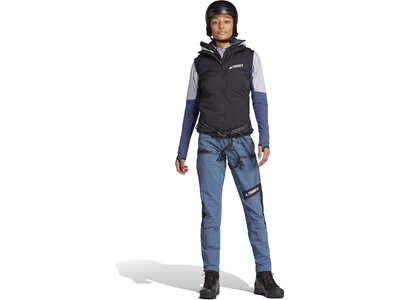 ADIDAS Damen Weste W TRK STR PRI V Schwarz