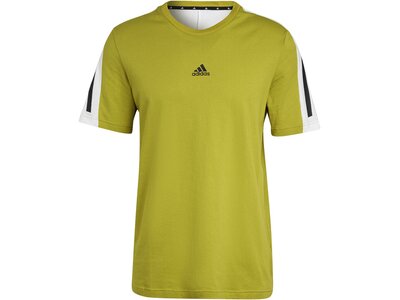 ADIDAS Herren Shirt M FI 3S Tee Grün