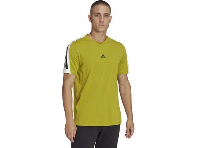 ADIDAS Herren Shirt M FI 3S Tee Grün