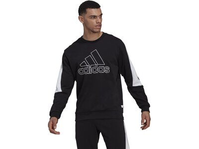 ADIDAS Herren Sweatshirt M FI BOS Crew Schwarz