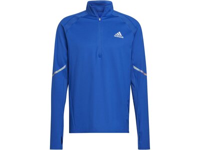ADIDAS Herren FAST 1/2 ZIP Blau