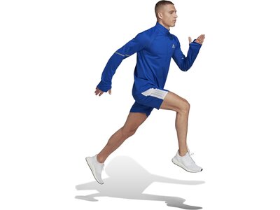 ADIDAS Herren FAST 1/2 ZIP Blau