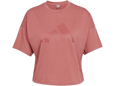 ADIDAS Damen Shirt W I 3 BAR TEE 2 Pink