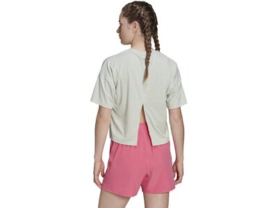 ADIDAS Damen Shirt W I 3 BAR TEE 2 Silber