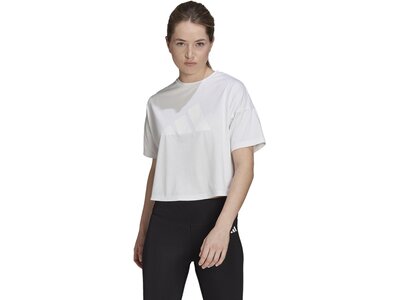 ADIDAS Damen Shirt W I 3 BAR TEE 2 Grau