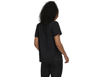 ADIDAS Damen Shirt Trainicons 3-Streifen Schwarz