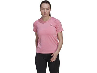 ADIDAS Damen RN FAST PB TEE Pink