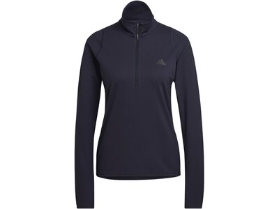 ADIDAS Damen RN FAST 1/2 ZIP Schwarz