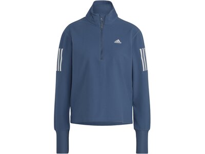 ADIDAS Damen OTR 1/2 ZIP W Blau