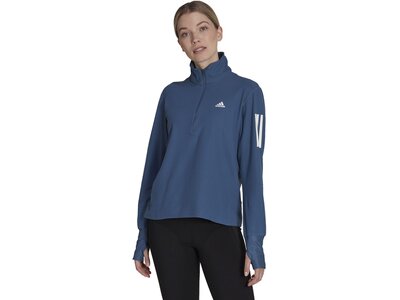 ADIDAS Damen OTR 1/2 ZIP W Blau