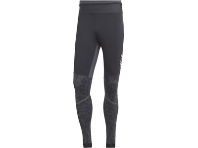 ADIDAS Herren Tights TERREX Agravic Trail Running Grau