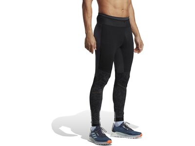 ADIDAS Herren Tights TERREX Agravic Trail Running Grau