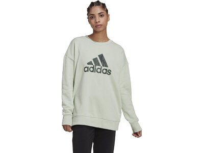 ADIDAS Damen Sweatshirt W FI GFX Q3 SWT Grau