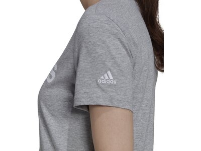 ADIDAS Damen Shirt LOUNGEWEAR Essentials Slim Logo Grau