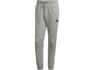 ADIDAS Herren Hose Essentials Fleece Regular Tapered Grau