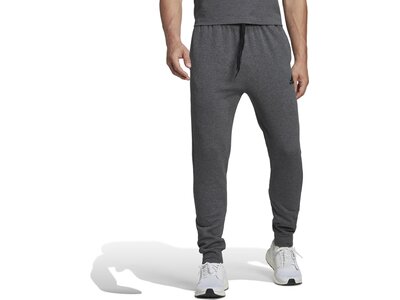 ADIDAS Herren Hose Essentials Fleece Regular Tapered Grau