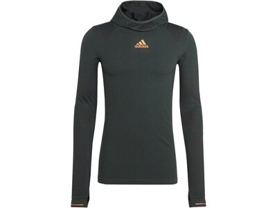 ADIDAS Herren Kapuzenpullover X-CITY LONGSLEE Schwarz