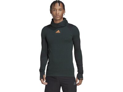 ADIDAS Herren Kapuzenpullover X-CITY LONGSLEE Schwarz