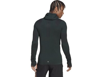 ADIDAS Herren Kapuzenpullover X-CITY LONGSLEE Schwarz