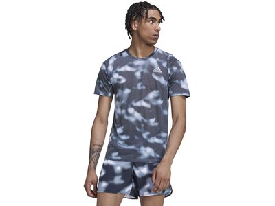 ADIDAS Herren RUN ICONS AOP T Schwarz