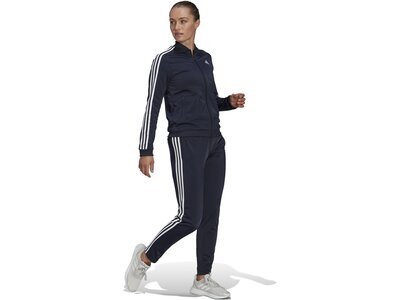 ADIDAS Damen Sportanzug W 3S TR TS Schwarz