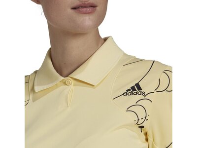 ADIDAS Damen Polo CLUB GRAPH POLO Braun