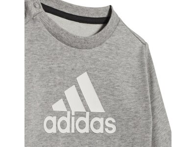 ADIDAS Kinder Sportanzug Badge of Sport French Terry Grau