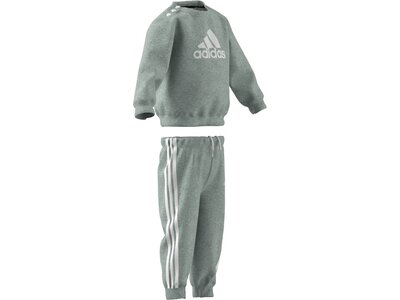 ADIDAS Kinder Sportanzug Badge of Sport French Terry Grau