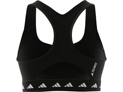 ADIDAS Damen BH Powerreact Training Medium-Support Techfit Cup A-C Schwarz