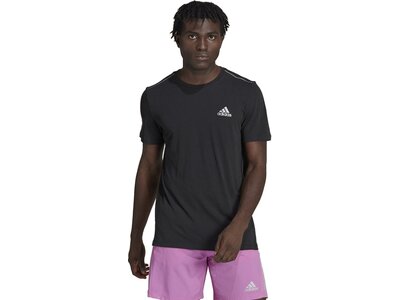 ADIDAS Herren X-CITY WOOL TEE Schwarz