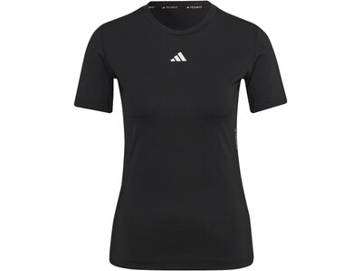 ADIDAS Damen Shirt Techfit Training Schwarz