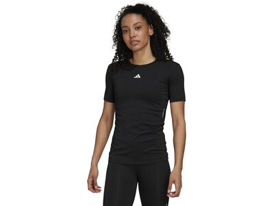 ADIDAS Damen Shirt Techfit Training Schwarz