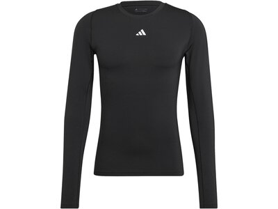 ADIDAS Herren Shirt Techfit AEROREADY Schwarz