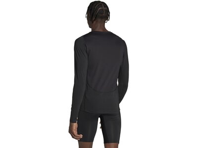 ADIDAS Herren Shirt Techfit AEROREADY Schwarz