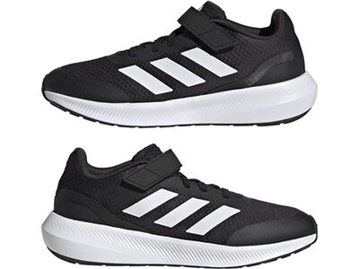 ADIDAS Kinder Laufschuhe RunFalcon 3.0 Elastic Lace Top Strap Schwarz