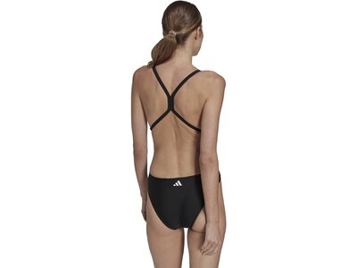 ADIDAS Damen Badeanzug 3BARS PR SUIT Schwarz