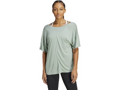 ADIDAS Damen Shirt YGA ST O T Silber