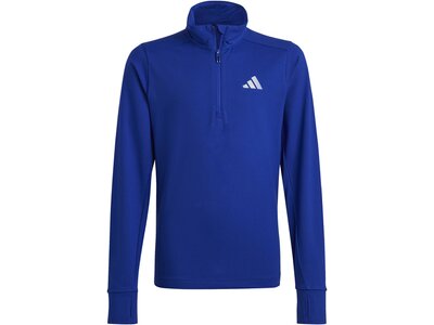 ADIDAS Kinder U RUN 1/2 ZIP Blau