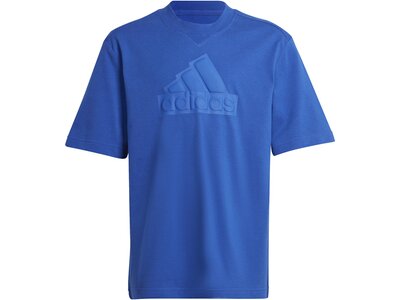 ADIDAS Kinder Shirt U FI LOGO T Blau