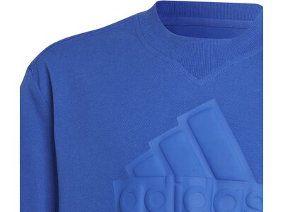 ADIDAS Kinder Shirt U FI LOGO T Blau