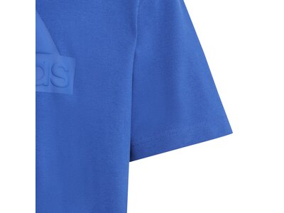 ADIDAS Kinder Shirt U FI LOGO T Blau