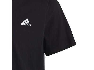 ADIDAS Kinder Shirt Essentials Small Logo Cotton Schwarz