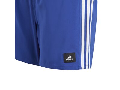 ADIDAS Kinder Badeshorts 3-Streifen Blau