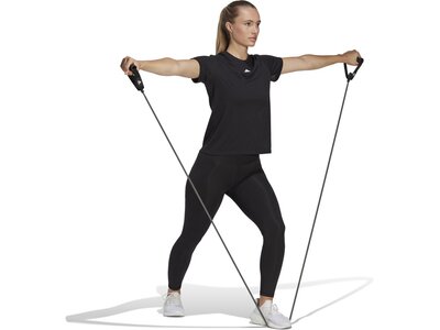 ADIDAS Damen Shirt AEROREADY Train Essentials Minimal Branding Schwarz